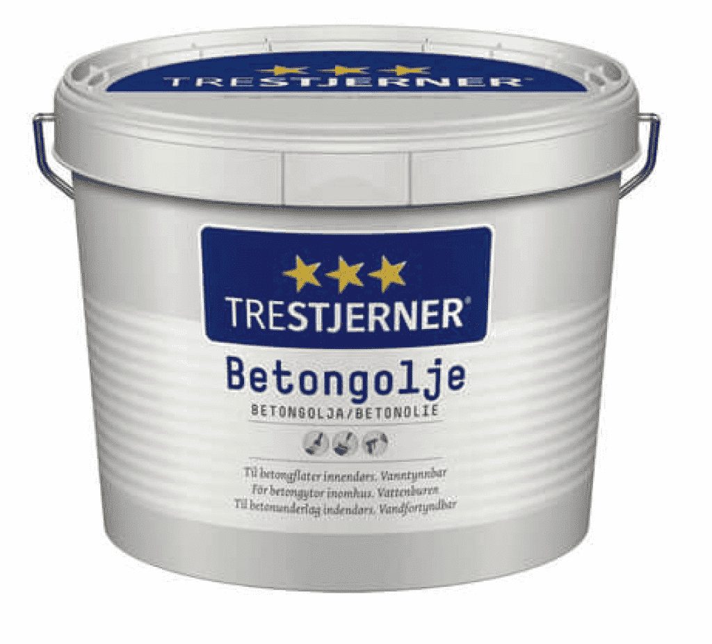 Trestjerner Betonolie